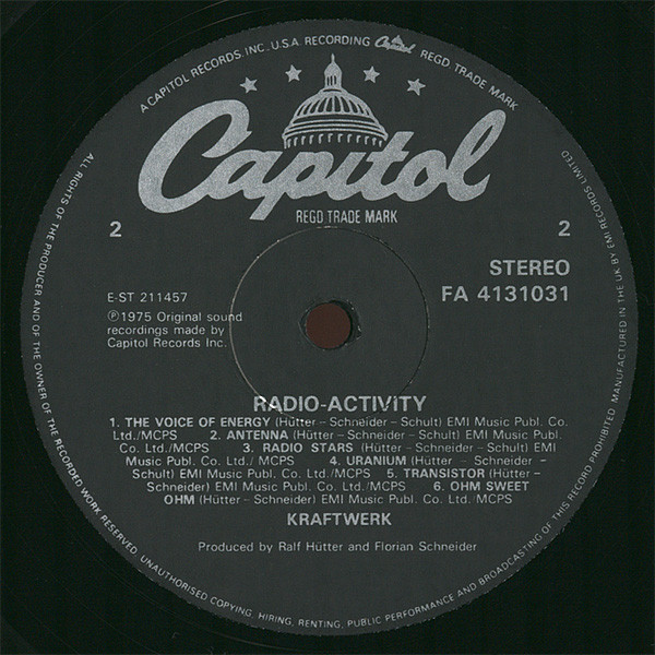 Kraftwerk - Radio-Activity | Fame (FA 41 31031) - 4