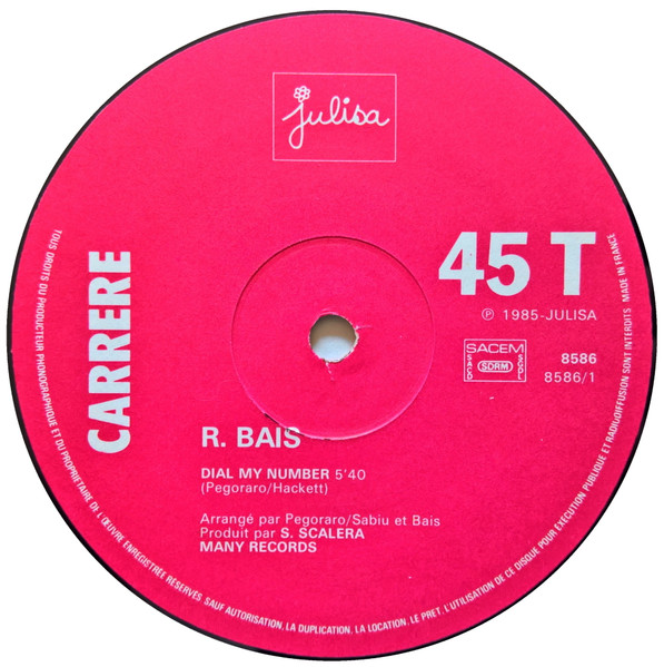 Romano Bais - Dial My Number | Julisa (8586) - 3