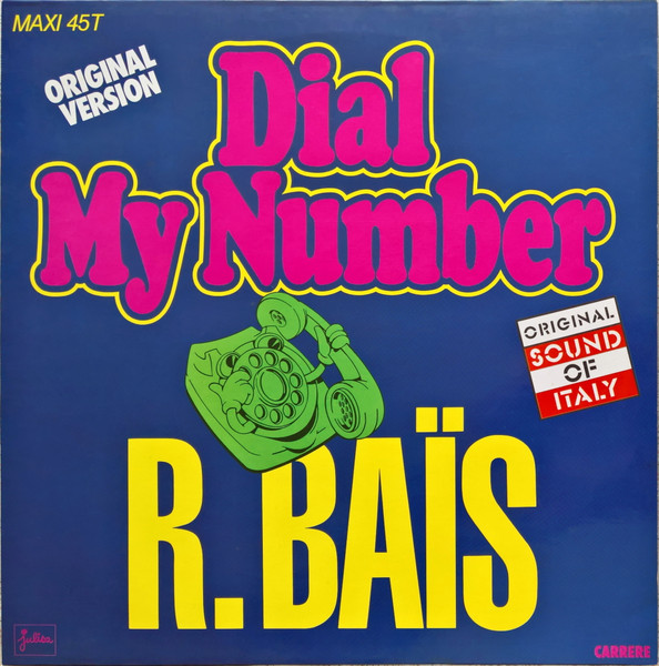 Romano Bais - Dial My Number | Julisa (8586) - main