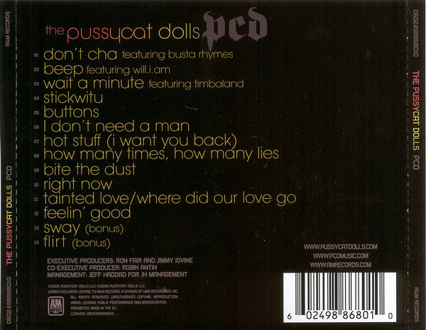 The Pussycat Dolls - PCD | A&M Records (0602498868010) - 2