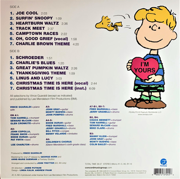 Vince Guaraldi Trio - Charlie Brown's Holiday Hits | Fantasy (F-9682) - 2 Vince Guaraldi Trio - Charlie Brown's Holiday Hits | Fantasy (F-9682) - 2