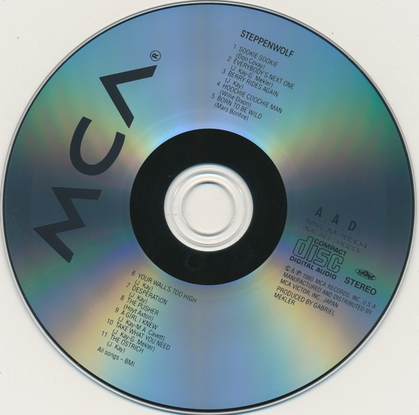 Steppenwolf - Steppenwolf [CD - Japan - 1995 - NM/NM] | MCA Records (MVCM-18504) - 4