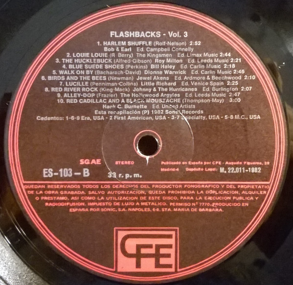 Various - Flashbacks - Volumen 3 | CFE (ES-103) - 4 Various - Flashbacks - Volumen 3 | CFE (ES-103) - 4