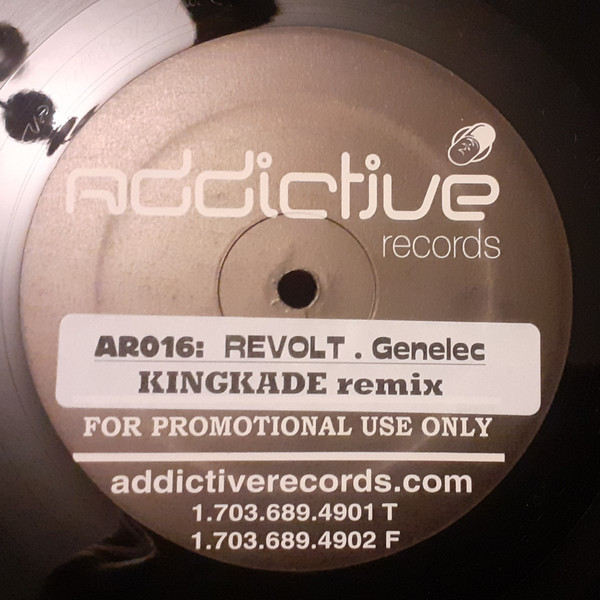 Revolt - Genelec | Addictive Records (AR016) - main