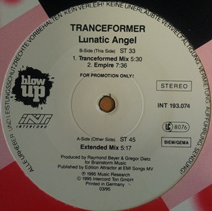 Tranceformer - Lunatic Angel | Blow Up (INT 193.074)