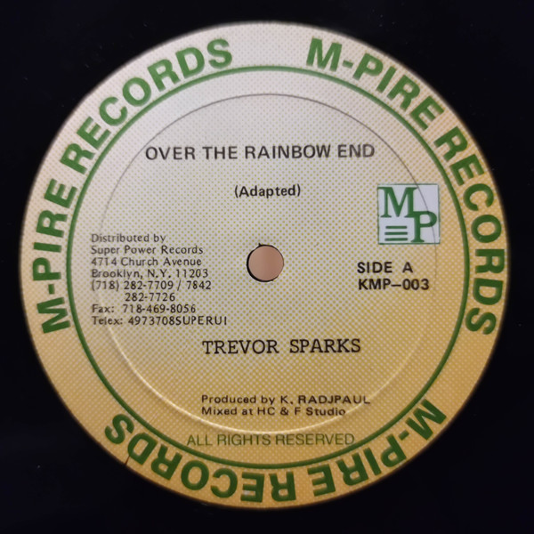 Trevor Sparks - Over The Rainbow End | M-Pire Records (KMP-003) - main Trevor Sparks - Over The Rainbow End | M-Pire Records (KMP-003) - main