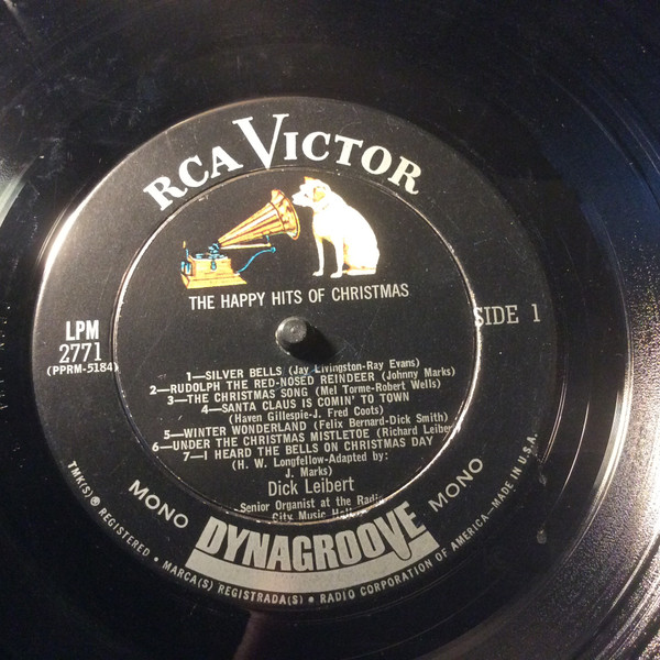 Dick Leibert - The Happy Hits Of Christmas | RCA Victor (LPM-2771) - 3