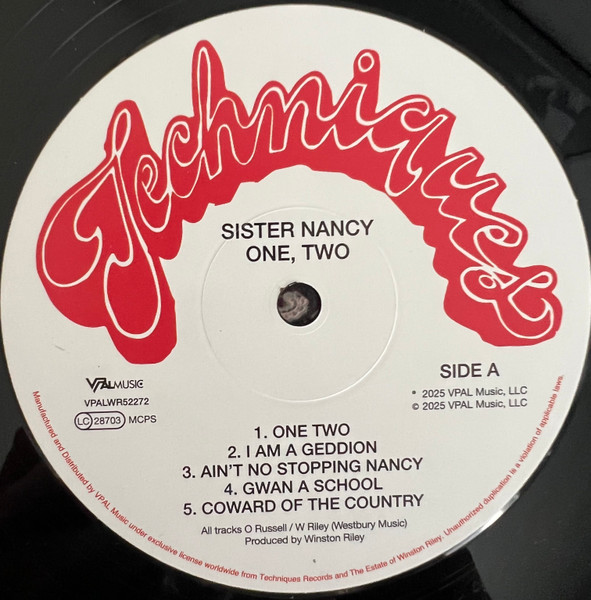Sister Nancy - One, Two | Techniques (VPALWR52272) - 3 Sister Nancy - One, Two | Techniques (VPALWR52272) - 3