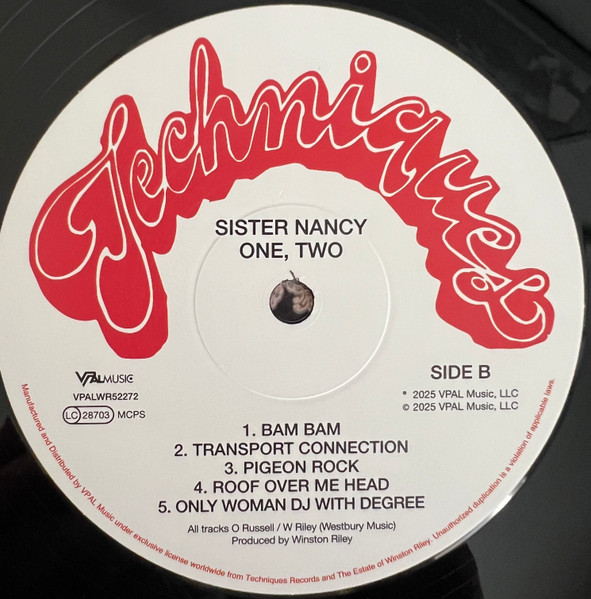 Sister Nancy - One, Two | Techniques (VPALWR52272) - 4 Sister Nancy - One, Two | Techniques (VPALWR52272) - 4