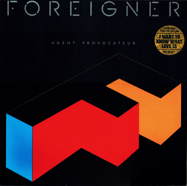 Foreigner - Agent Provocateur | Atlantic (781 999-1) - main Foreigner - Agent Provocateur | Atlantic (781 999-1) - main