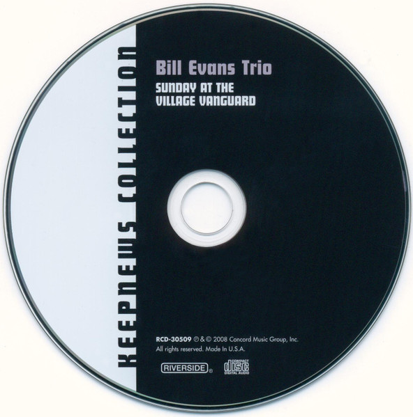 The Bill Evans Trio Featuring Scott LaFaro - Sunday At The Village Vanguard [CD] | Riverside Records (RCD-30509) - 3