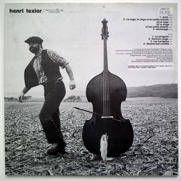 Henri Texier - Amir | Disques JMS (JMS 01) - 2 Henri Texier - Amir | Disques JMS (JMS 01) - 2