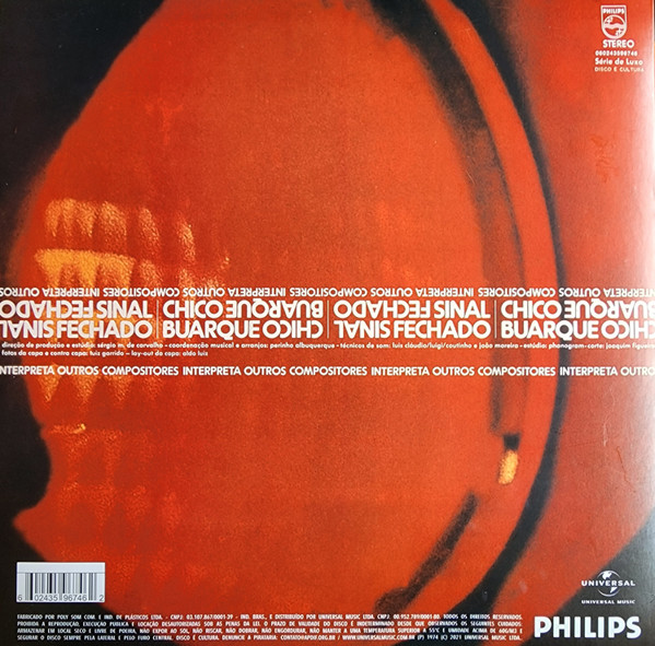 Chico Buarque - Sinal Fechado | Philips (060243596746) - 2