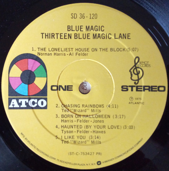 Blue Magic - Thirteen Blue Magic Lane | ATCO Records (SD 36-120) - 3