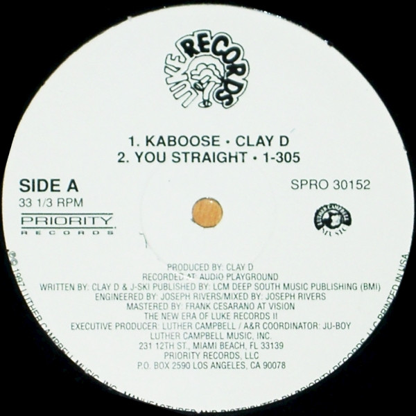 Beat Master Clay D. / 1-305 - Kaboose / You Straight | Luke Records (SPRO 30152) - main Beat Master Clay D. / 1-305 - Kaboose / You Straight | Luke Records (SPRO 30152) - main