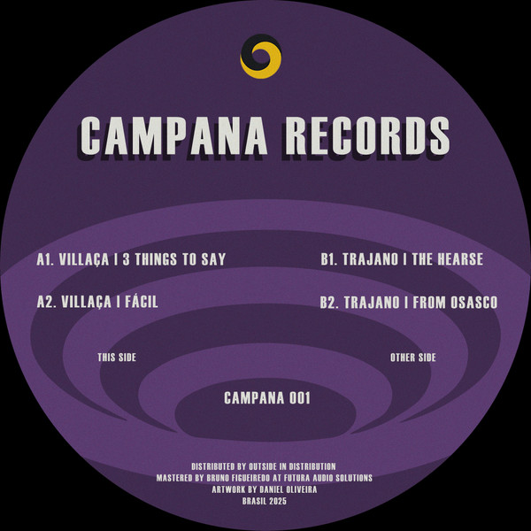 Villaça , Trajano - Campana 001 | Campana Records (CMPN001)