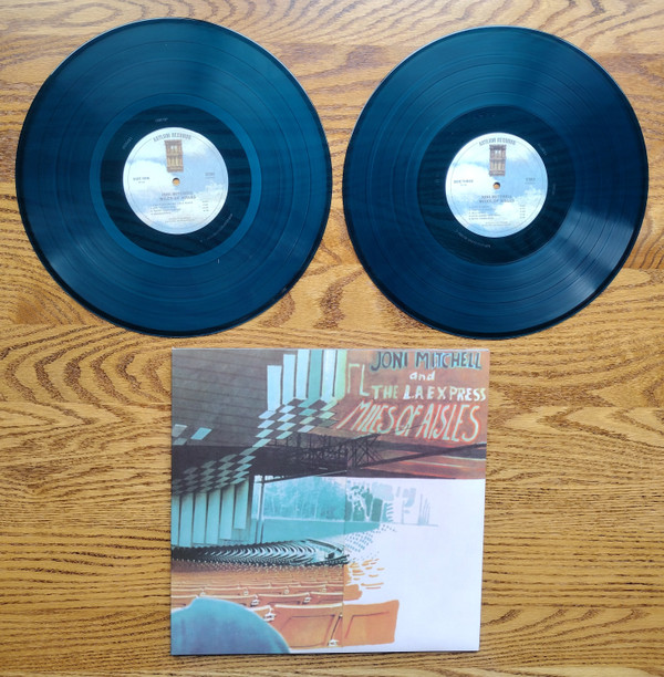 Joni Mitchell And The L.A. Express - Miles Of Aisles | Asylum Records (AB 202) - 3