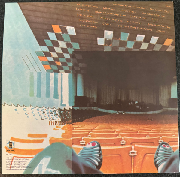 Joni Mitchell And The L.A. Express - Miles Of Aisles | Asylum Records (AB 202) - main