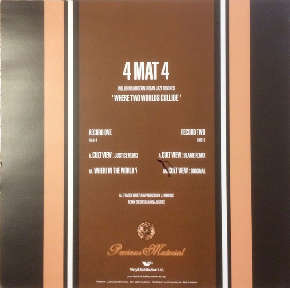 4MAT4 - Where Two Worlds Collide | Precious Material (PM 014, PM 015) - 2 4MAT4 - Where Two Worlds Collide | Precious Material (PM 014, PM 015) - 2