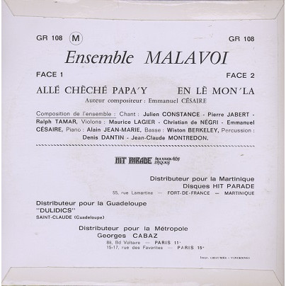 Malavoi - En Lè Mon'la | Hit Parade (Gr 108) - 2