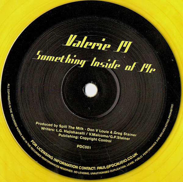 Valerie Malcolm - Something Inside Of Me | PDC Recordings (PDC001) - main