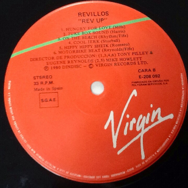 The Revillos - Rev Up | Virgin (E-208 902) - 4 The Revillos - Rev Up | Virgin (E-208 902) - 4