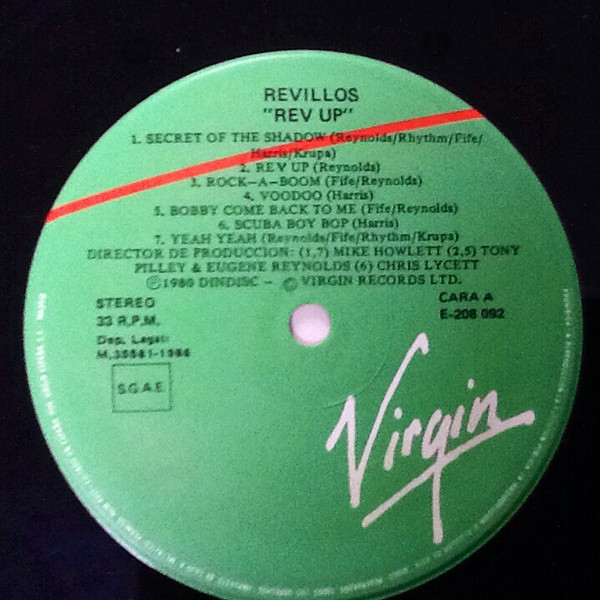 The Revillos - Rev Up | Virgin (E-208 902) - 3 The Revillos - Rev Up | Virgin (E-208 902) - 3