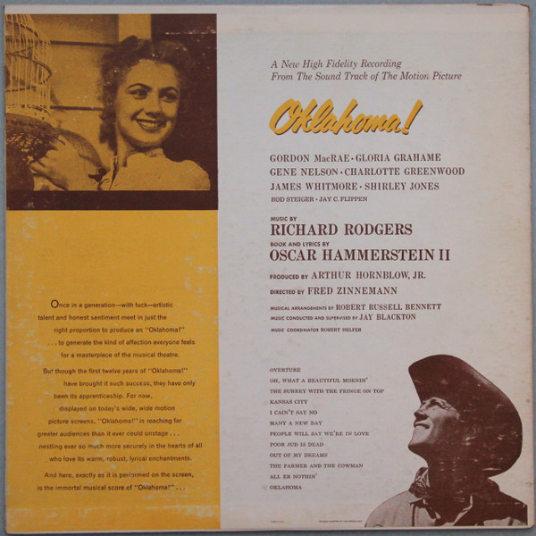 Rodgers & Hammerstein - Oklahoma! | Capitol Records (WAO 595) - 4 Rodgers & Hammerstein - Oklahoma! | Capitol Records (WAO 595) - 4