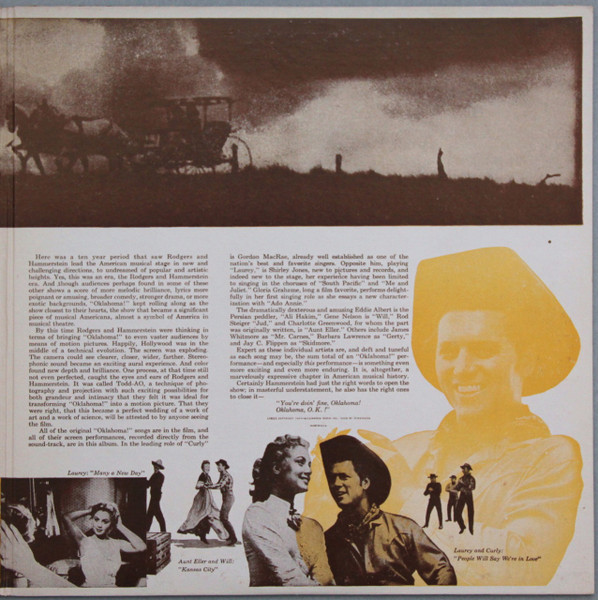 Rodgers & Hammerstein - Oklahoma! | Capitol Records (WAO 595) - 3 Rodgers & Hammerstein - Oklahoma! | Capitol Records (WAO 595) - 3
