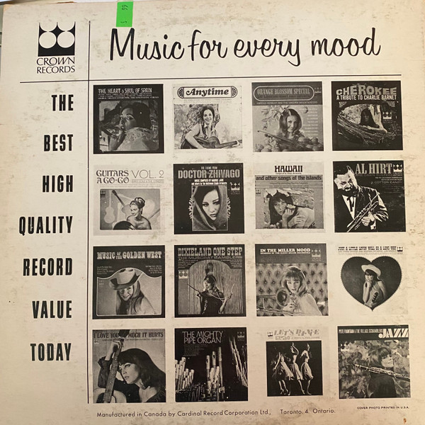 The Dave Brubeck Quartet ,  Featuring Paul Desmond , The George Nielsen Quartet - Angel Eyes [Vinyl] | Crown Records (CST 470) - 2