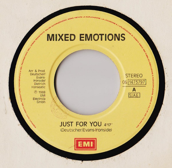 Mixed Emotions - Just For You | EMI (06 147379 7) - 3