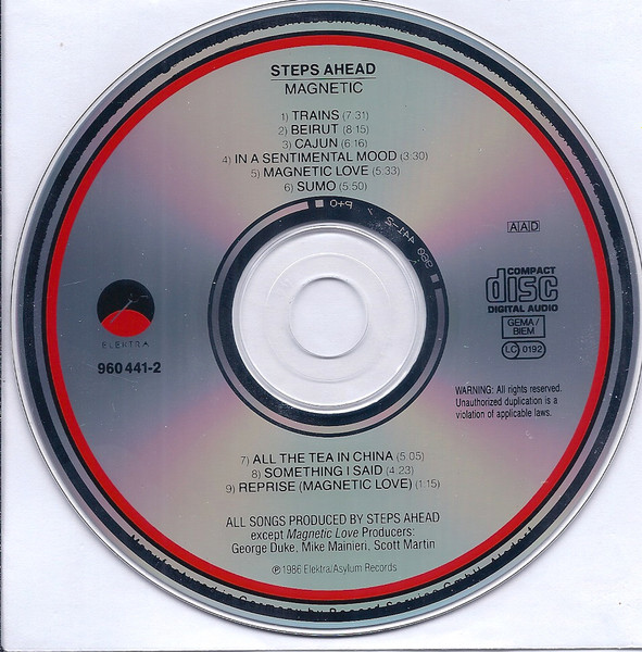 Steps Ahead - Magnetic | Elektra (960 441-2) - 3