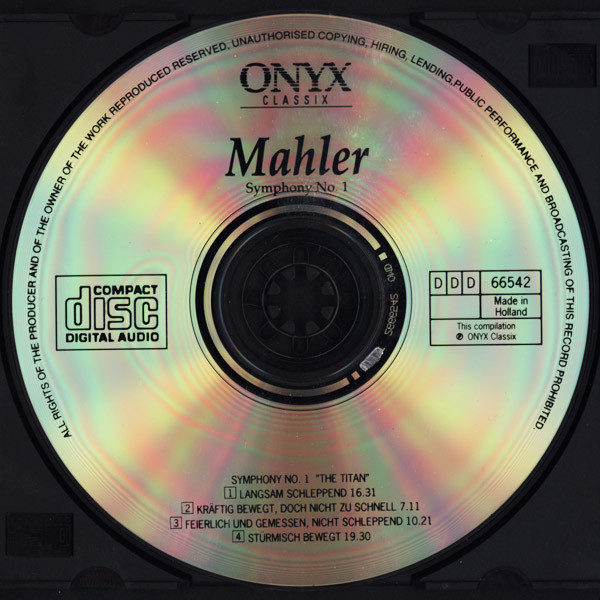 Gustav Mahler - Symphony No. 1 | ONYX Classix (66542) - 3
