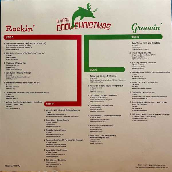 Various - A Very Cool Christmas | Music On Vinyl (MOVLP2590) - 4 Various - A Very Cool Christmas | Music On Vinyl (MOVLP2590) - 4