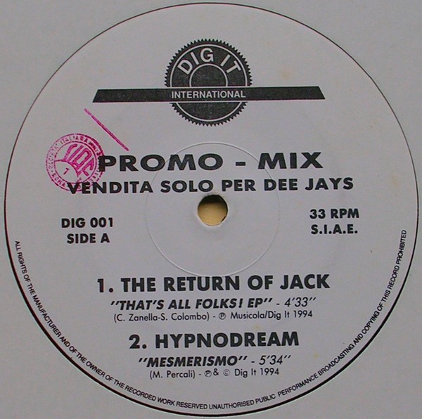 Various - Promo - Mix | Dig It International (DIG 001) - main Various - Promo - Mix | Dig It International (DIG 001) - main