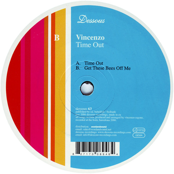 Vincenzo - Time Out | Dessous Recordings (dessous 63)