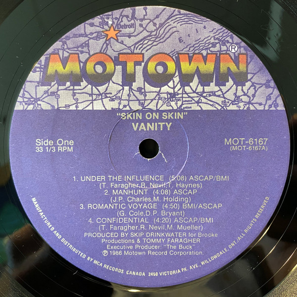 Vanity - Skin On Skin [Vinyl] | Motown (MOT-6167) - 3