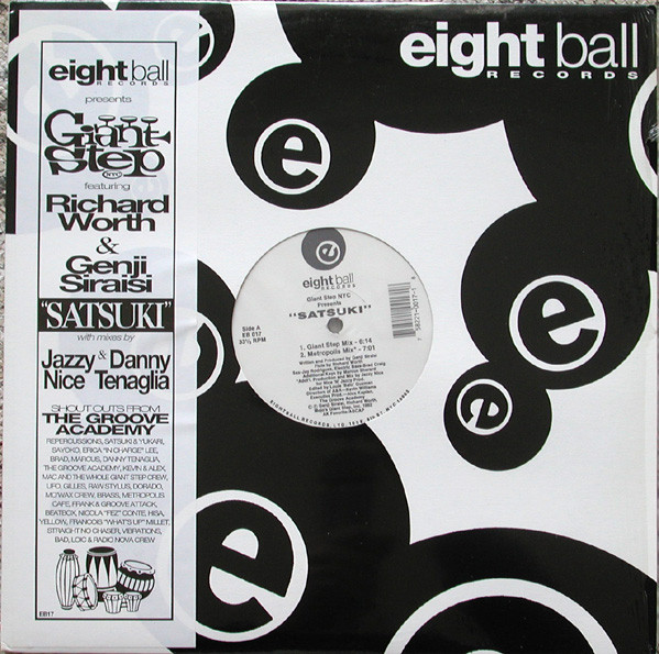 Giant Step NYC Featuring Richard Worth & Genji Siraisi - Satsuki | Eightball Records (EB 017) - main Giant Step NYC Featuring Richard Worth & Genji Siraisi - Satsuki | Eightball Records (EB 017) - main