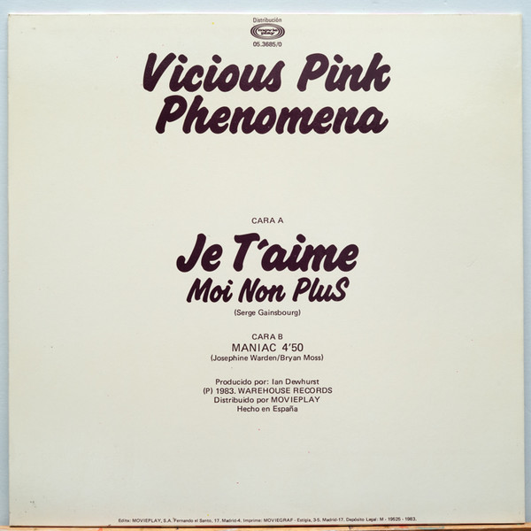 Je T'aime Moi Non Plus