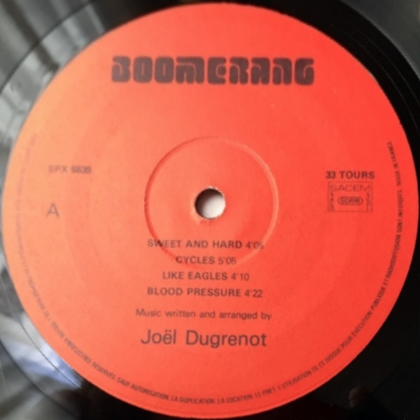 Joël Dugrenot - Boomerang | Spalax (SPX 6839) - 3