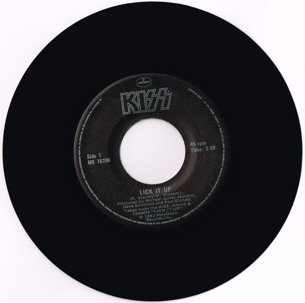 Kiss - Lick It Up | Mercury (MS 76206) - 3