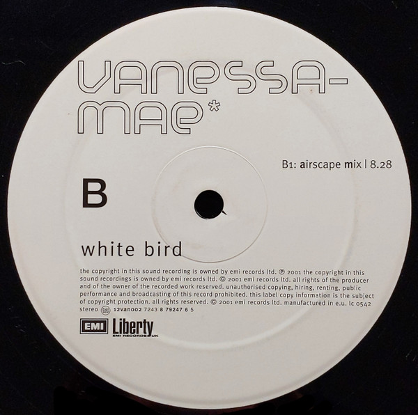 Vanessa-Mae - White Bird (The Mixes) | EMI (7243 8 79247 6 5) - 3