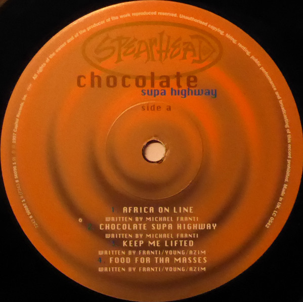 Spearhead - Chocolate Supa Highway | Capitol Records (7243 8 56096 1 9) - 3