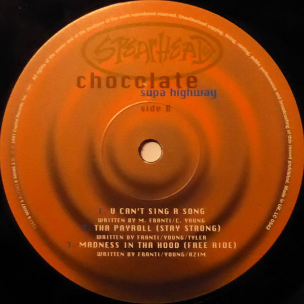 Spearhead - Chocolate Supa Highway | Capitol Records (7243 8 56096 1 9) - 4