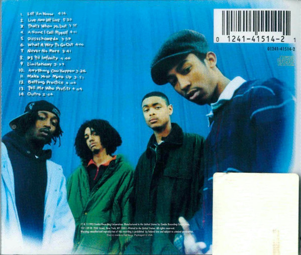 Souls Of Mischief - 93 'til Infinity | Jive (01241 41514 2) - 2