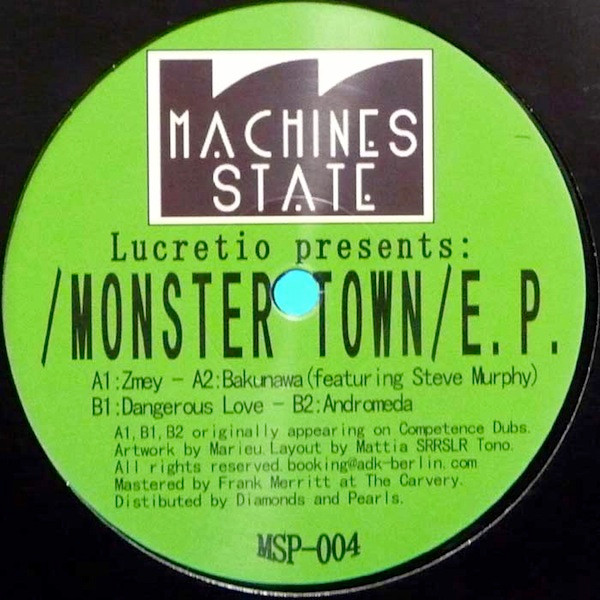 Lucretio - Monster Town E.P. | Machines State (MSP-004) - main