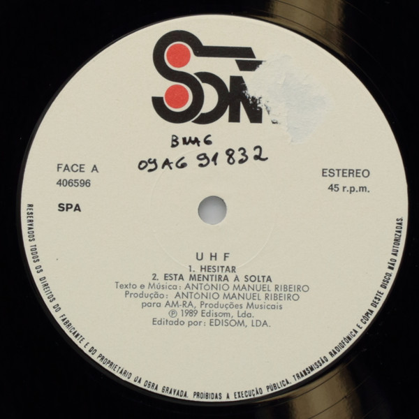 UHF - Hesitar | Som (406596) - 3