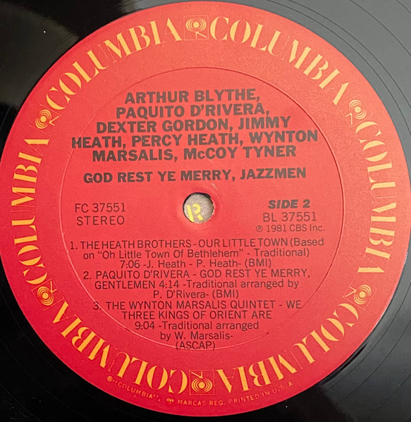 Various - God Rest Ye Merry, Jazzmen | Columbia (PC 37551) - 4