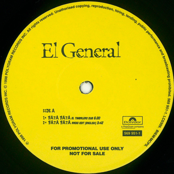 El General - Pata Pata | Polydor (569 951-1)