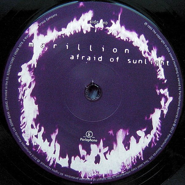 Marillion - Afraid Of Sunlight | Parlophone (VEMD 1079) - 4 Marillion - Afraid Of Sunlight | Parlophone (VEMD 1079) - 4